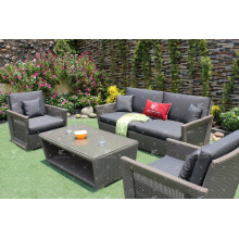 Poly rattan PE sofa set for outdoor garden furniture from Vietnam